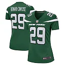 Zennovawear Jarrick Bernard Converse 29 New York Jets Women's Game Jersey - Gotham Green