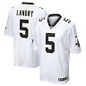 Zennovawear Jarvis Landry 5 New Orleans Saints Game Jersey - Men, White