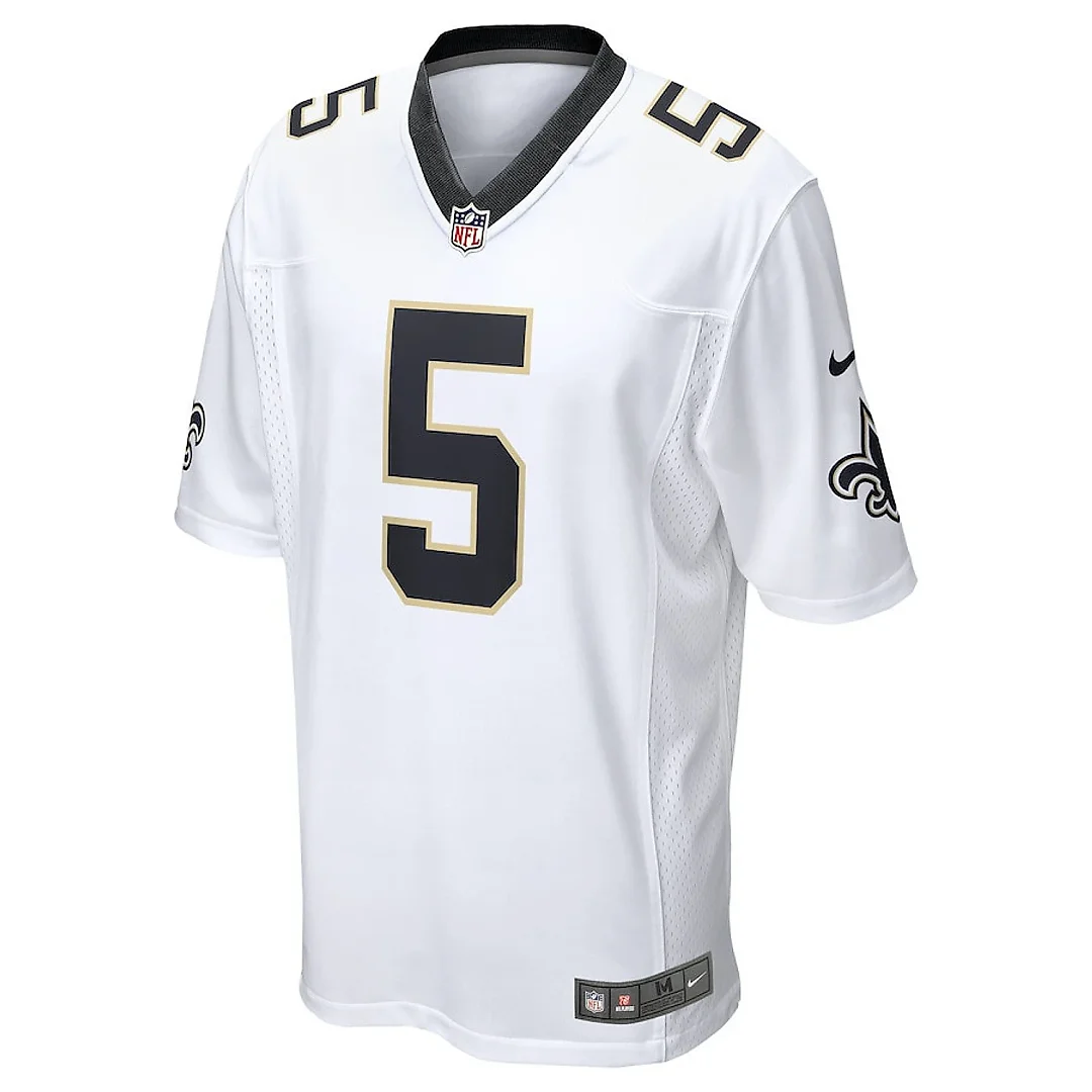 Zennovawear Jarvis Landry 5 New Orleans Saints Game Jersey - Men, White