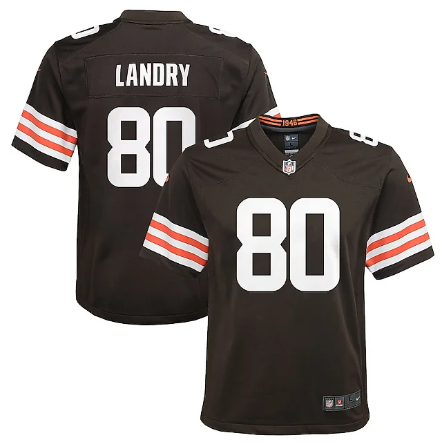 Zennovawear Jarvis Landry 80 Cleveland Browns YOUTH Game Jersey - Brown