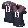 Zennovawear Jason Verrett 13 Houston Texans Women Game Jersey - Navy