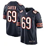 Zennovawear Ja'Tyre Carter 69 Chicago Bears Game Men Jersey - Navy