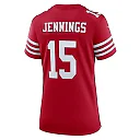 Zennovawear Jauan Jennings 15 San Francisco 49ers Women Game Jersey - Scarlet