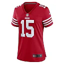 Zennovawear Jauan Jennings 15 San Francisco 49ers Women Game Jersey - Scarlet