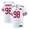 Zennovawear Javon Hargrave 98 San Francisco 49ers NFC Champions Patch Game Men Jersey - White