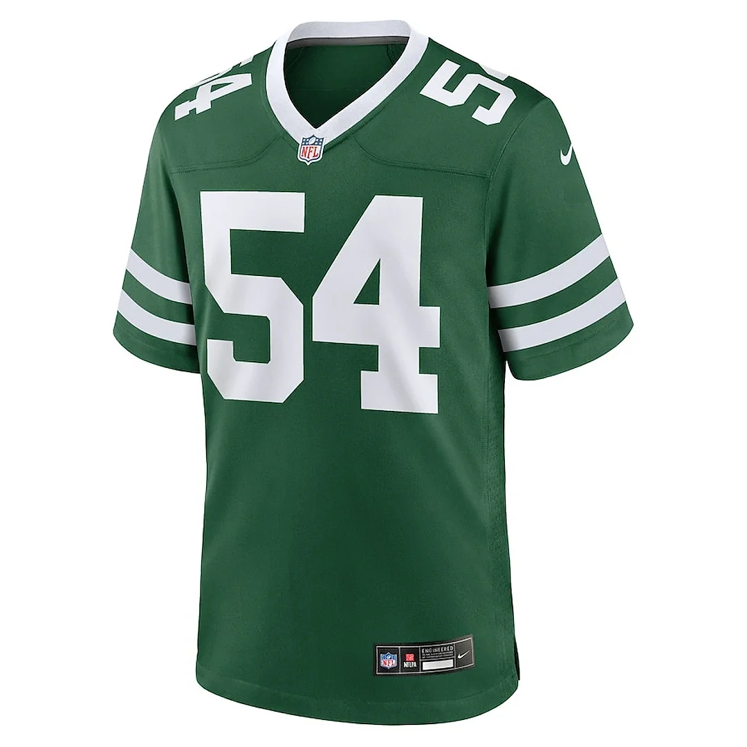 Zennovawear Javon Kinlaw 54 New York Jets Team Game Men Jersey - Legacy Green