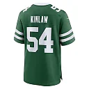 Zennovawear Javon Kinlaw 54 New York Jets Team Game Men Jersey - Legacy Green