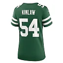 Zennovawear Javon Kinlaw 54 New York Jets Women's Team Game Jersey - Legacy Green