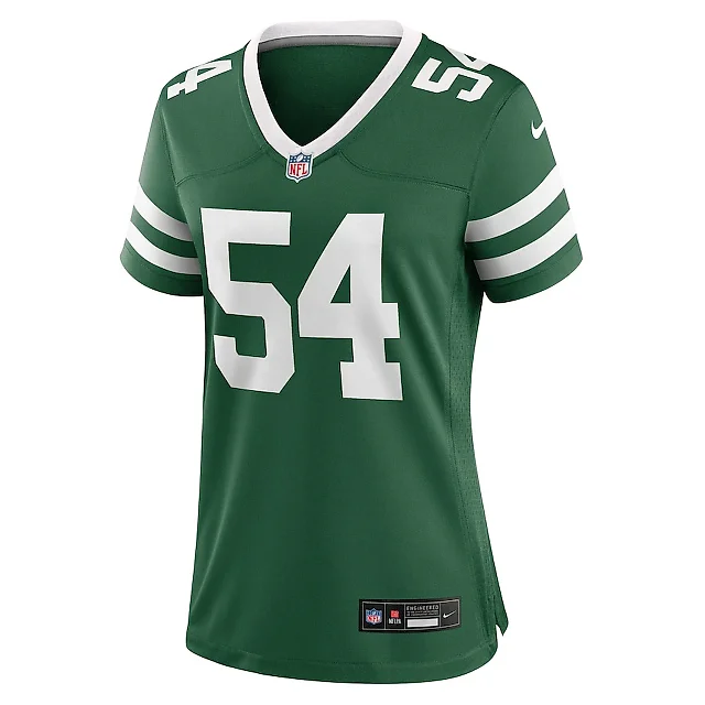 Zennovawear Javon Kinlaw 54 New York Jets Women's Team Game Jersey - Legacy Green