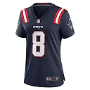 Zennovawear Ja'Whaun Bentley 8 New England Patriots Women Game Jersey - Navy