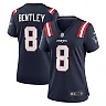 Zennovawear Ja'Whaun Bentley 8 New England Patriots Women Game Jersey - Navy