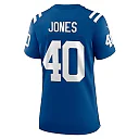 Zennovawear Jaylon Jones 40 Indianapolis Colts Women's Game Jersey - Royal