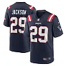 Zennovawear JC Jackson 29 New England Patriots Game Men Jersey - Navy