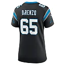 Zennovawear J.D. DiRenzo 65 Carolina Panthers Women's Team Game Jersey - Black