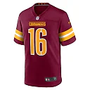 Zennovawear Jeff Driskel 16 Washington Commanders Game Men Jersey - Burgundy