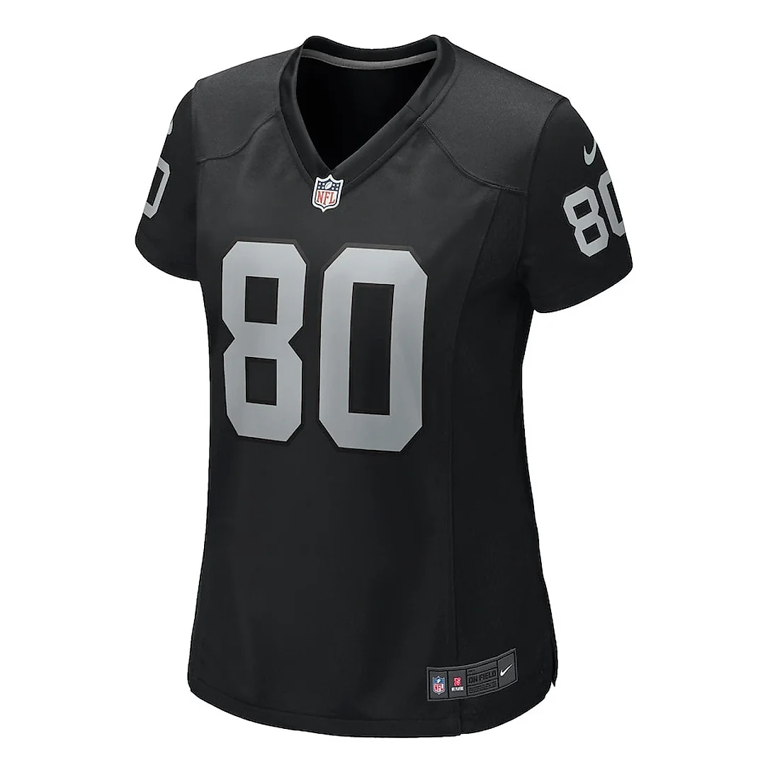 Zennovawear Jeff Foreman 80 Las Vegas Raiders Women's Game Jersey - Black