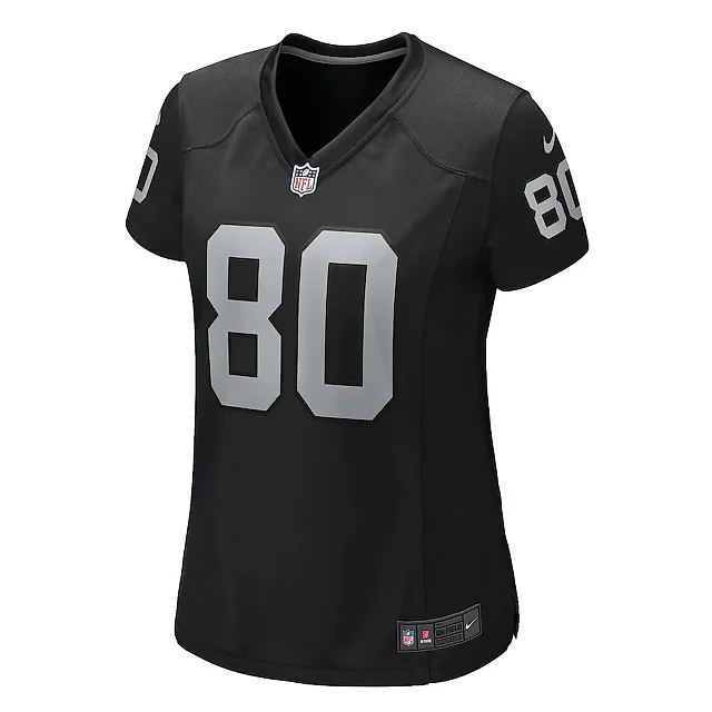 Zennovawear Jeff Foreman 80 Las Vegas Raiders Women's Game Jersey - Black