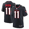 Zennovawear Jeff Okudah 11 Houston Texans Team Game Men Jersey - Navy
