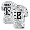 Zennovawear Jeffery Simmons 98 Tennessee Titans 2024 Salute to Service Limited Men Jersey - Arctic Camo