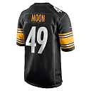 Zennovawear Jeremiah Moon 49 Pittsburgh Steelers Game Men Jersey - Black