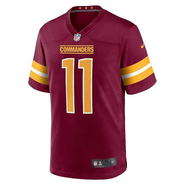 Zennovawear Jeremy Chinn 11 Washington Commanders Game Men Jersey - Burgundy