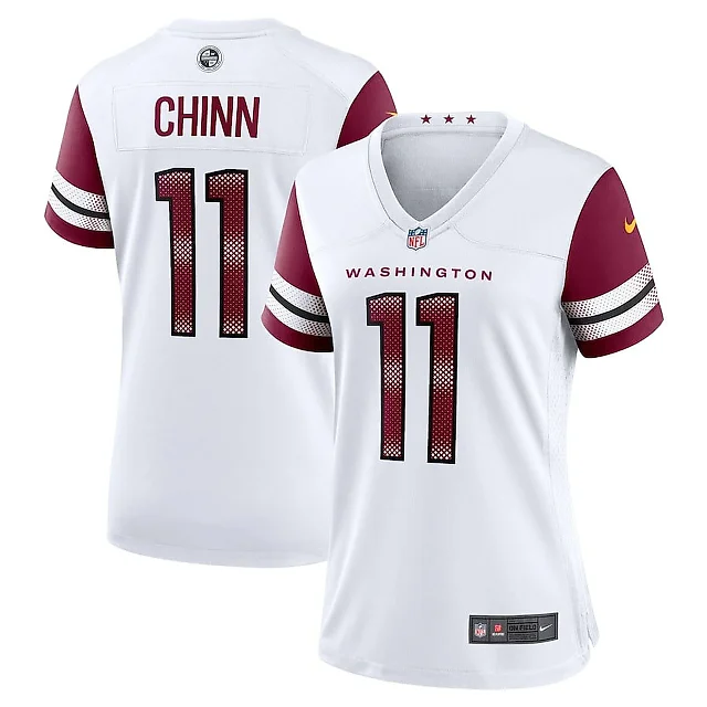 Zennovawear Jeremy Chinn 11 Washington Commanders Women's Game Jersey - White