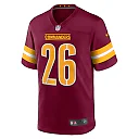 Zennovawear Jeremy McNichols 26 Washington Commanders Game Men Jersey - Burgundy