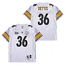 Zennovawear Jerome Bettis 36 Pittsburgh Steelers Super Bowl XL Retro Throwback Men Jersey - White