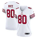 Zennovawear Jerry Rice 80 San Francisco 49ers Women Retired Game Jersey - White