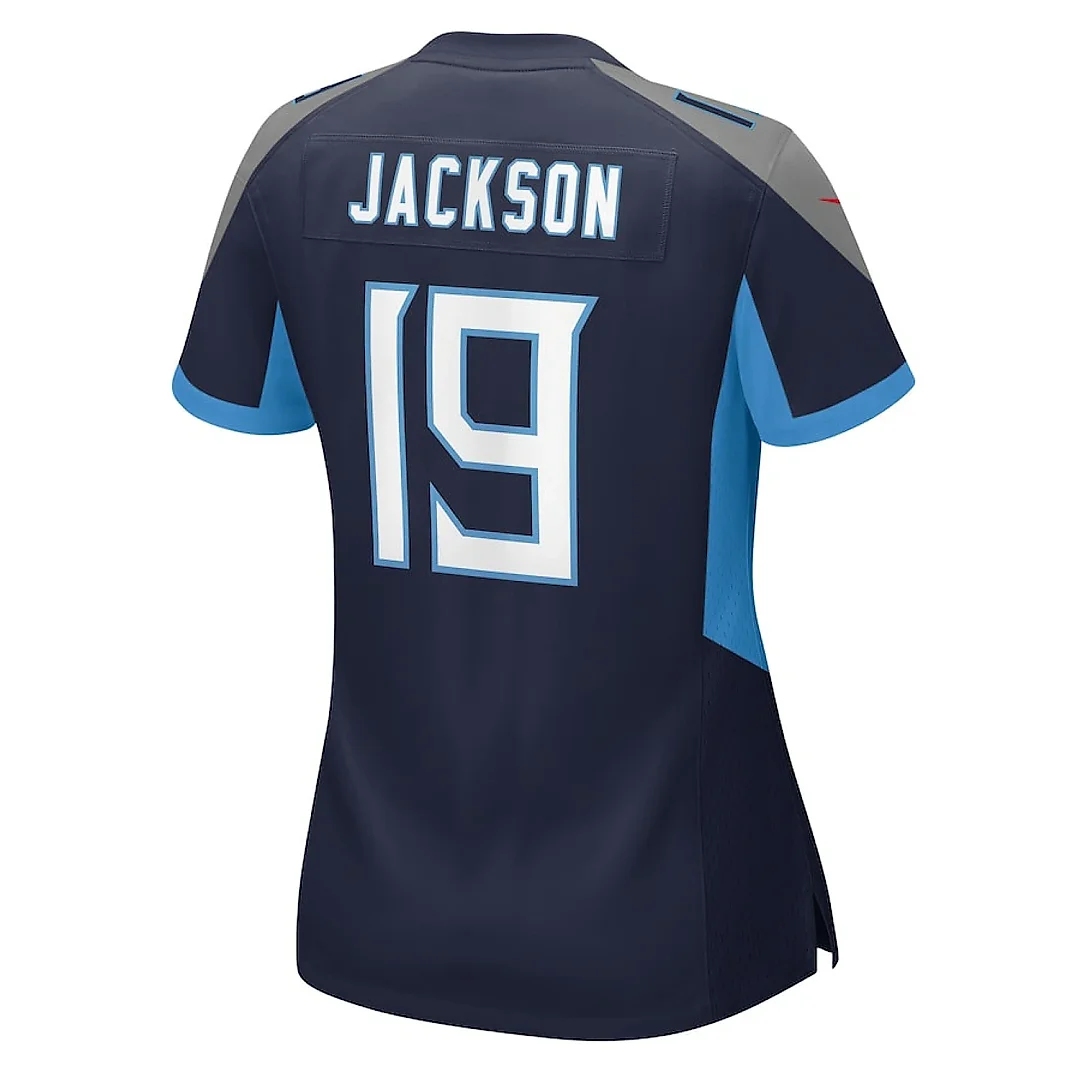 Zennovawear Jha'Quan Jackson 19 Tennessee Titans Women's Game Jersey - Navy