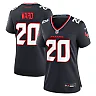 Zennovawear Jimmie Ward 20 Houston Texans Women's Team Game Jersey - Navy