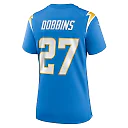 Zennovawear J.K. Dobbins 27 Los Angeles Chargers Team Game Women Jersey - Powder Blue