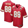 Zennovawear Jody Fortson 88 Kansas City Chiefs AFC Champions Patch Game Men Jersey - Red