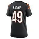 Zennovawear Joe Bachie 49 Cincinnati Bengals Women's Team Game Jersey - Black