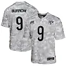 Zennovawear Joe Burrow 9 Cincinnati Bengals 2024 Salute to Service Game YOUTH Jersey - Arctic Camo