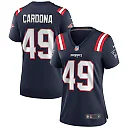 Zennovawear Joe Cardona 49 New England Patriots Women Game Jersey - Navy