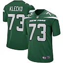 Zennovawear Joe Klecko 73 New York Jets Men Game Retired Jersey - Gotham Green
