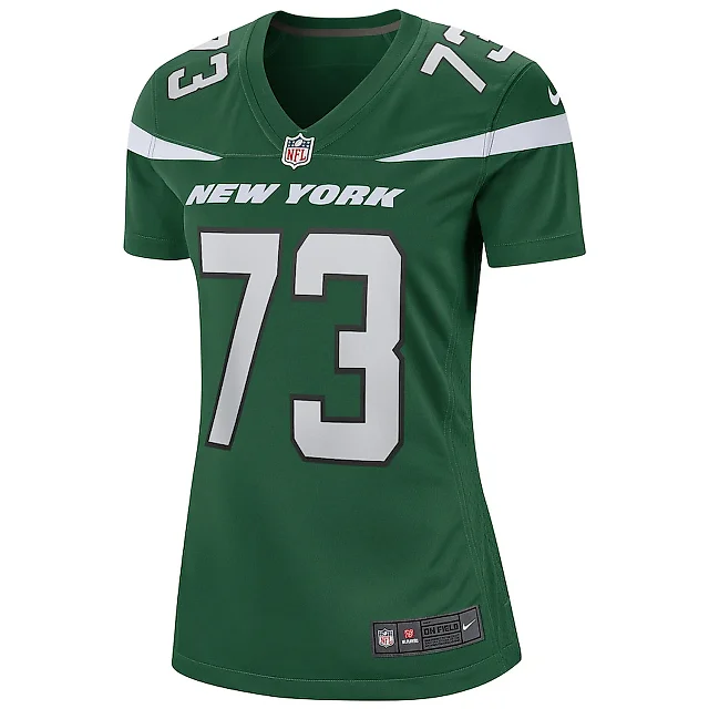 Zennovawear Joe Klecko 73 New York Jets Women Game Retired Jersey - Gotham Green