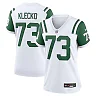 Zennovawear Joe Klecko 73 New York Jets Women's Classic Alternate Retired Player Game Jersey - White