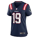 Zennovawear Joe Milton III 19 New England Patriots Women's Game Jersey - Navy