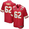 Zennovawear Joe Thuney 62 Kansas City Chiefs AFC Champions Patch Game Men Jersey - Red