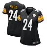 Zennovawear Joey Porter Jr. 24 Pittsburgh Steelers Women's Game Jersey - Black