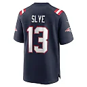 Zennovawear Joey Slye 13 New England Patriots Team Game Men Jersey - Navy