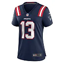 Zennovawear Joey Slye 13 New England Patriots Women's Team Game Jersey - Navy