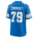 Zennovawear John Cominsky 79 Detroit Lions Team Game Men Jersey - Blue