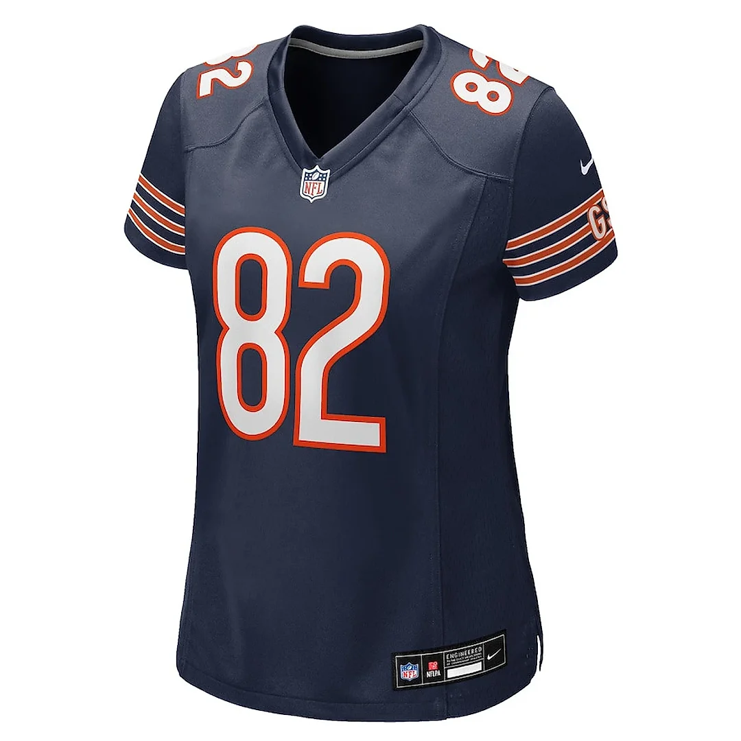 Zennovawear John Jackson 82 Chicago Bears Women's Game Jersey - Navy