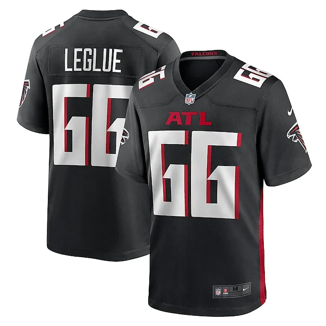 Zennovawear John Leglue 66 Atlanta Falcons Game Men Jersey - Black