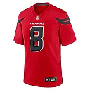 Zennovawear John Metchie III 8 Houston Texans Alternate Game Men Jersey - Red