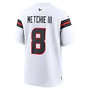 Zennovawear John Metchie III 8 Houston Texans Game Men Jersey - White