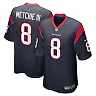 Zennovawear John Metchie III 8 Houston Texans Game Men Jersey - Navy